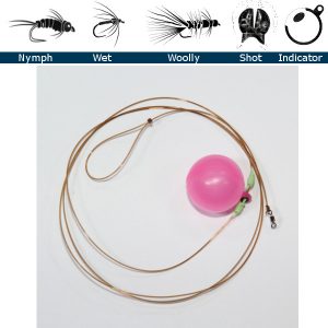 Adjustable "Thingamabobber" Indicator Leader